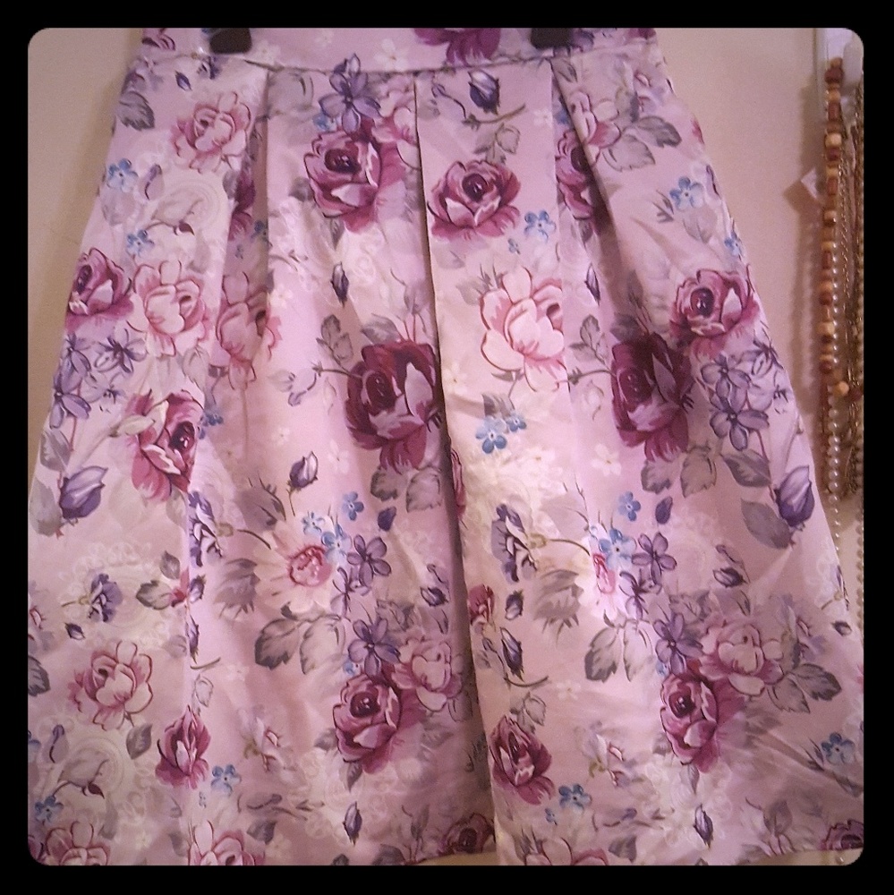 Charlotte Rouser Floral midi